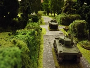 Allied Armour rolls on. 20mm scale WWII
